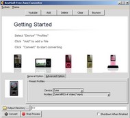 BestSoft Free Zune Converter screenshot